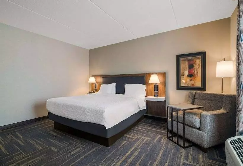 اتاق استاندارد با تخت بزرگ, Hampton Inn & Suites Plattsburgh