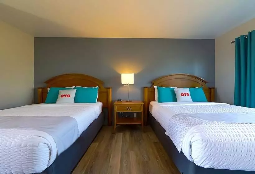 ２ダブルベッドのスタンダードルーム, Oyo Waves Hotel Newport Or Nye Beach
