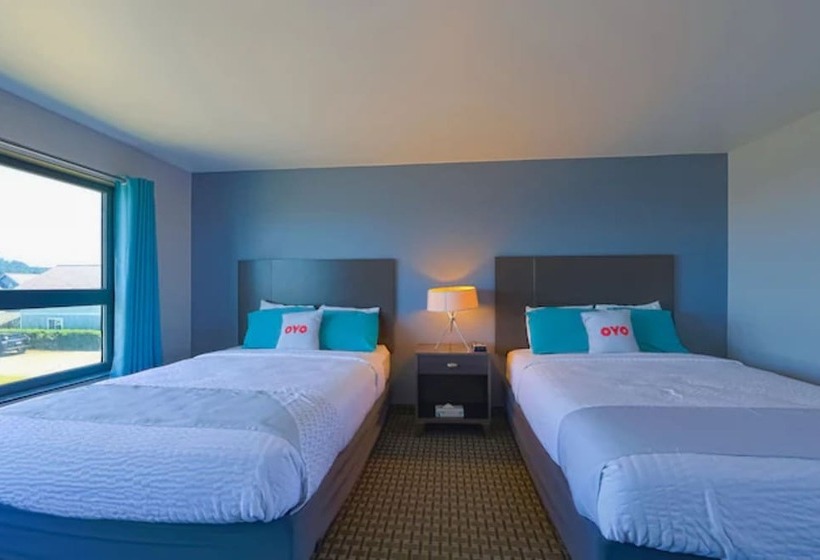 غرفه قياسيه سريرين مزدوجين, Oyo Waves Hotel Newport Or Nye Beach