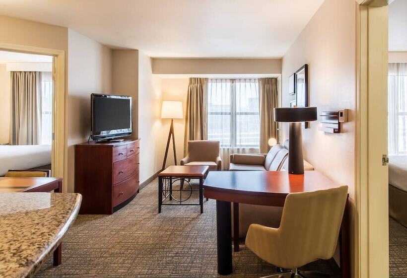 带2个卧室的套房, Residence Inn Lexington Keeneland/airport