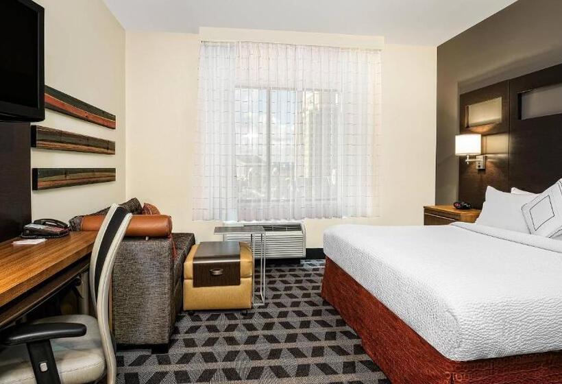 带大床的标准工作室, Towneplace Suites By Marriott San Antonio Downtown Riverwalk