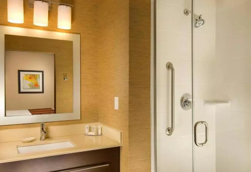 キングサイズベッドのスイートルーム, Towneplace Suites By Marriott San Antonio Downtown Riverwalk