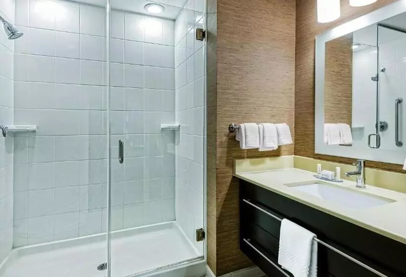 キングサイズベッドのスイートルーム, Towneplace Suites By Marriott San Antonio Downtown Riverwalk