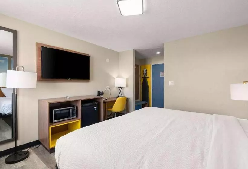 身障者適用キングサイズベッドルーム, Days Inn By Wyndham Albuquerque I 25