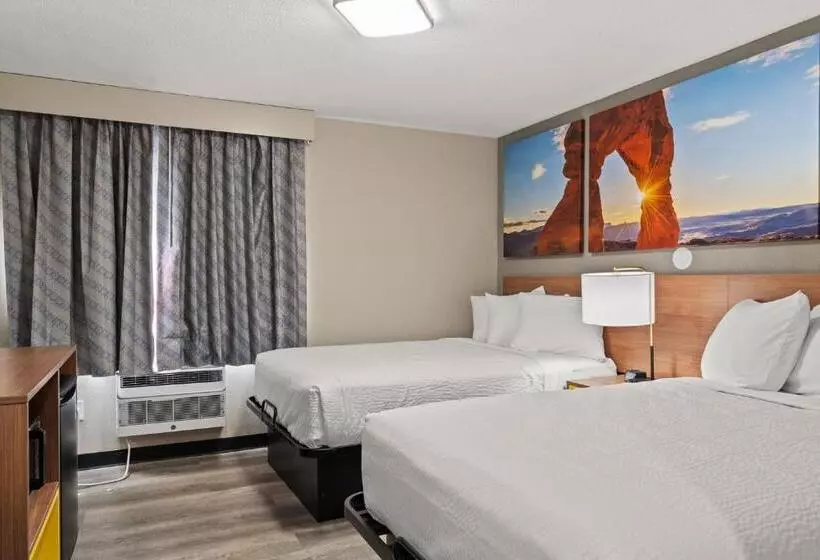 ２ダブルベッドのスタンダードルーム, Days Inn By Wyndham Albuquerque I 25