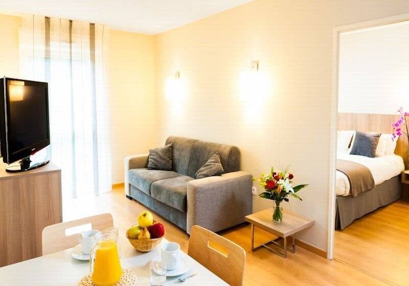 דירת חדר, Lagrange Aparthotel Toulouse Saint Michel