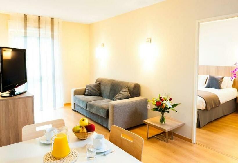דירת חדר, Lagrange Aparthotel Toulouse Saint Michel