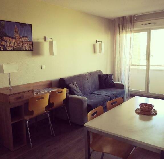 דירת חדר, Lagrange Aparthotel Toulouse Saint Michel