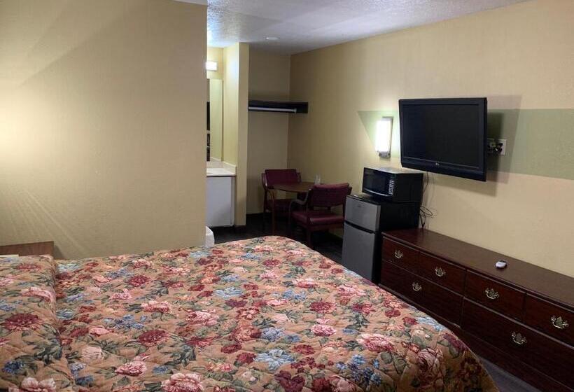 带大床的标准间, Budget Inn Elkmont