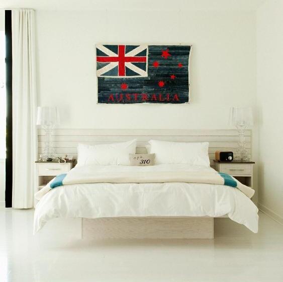 חדר דחוקס עם מיטת קינג, Bungalow