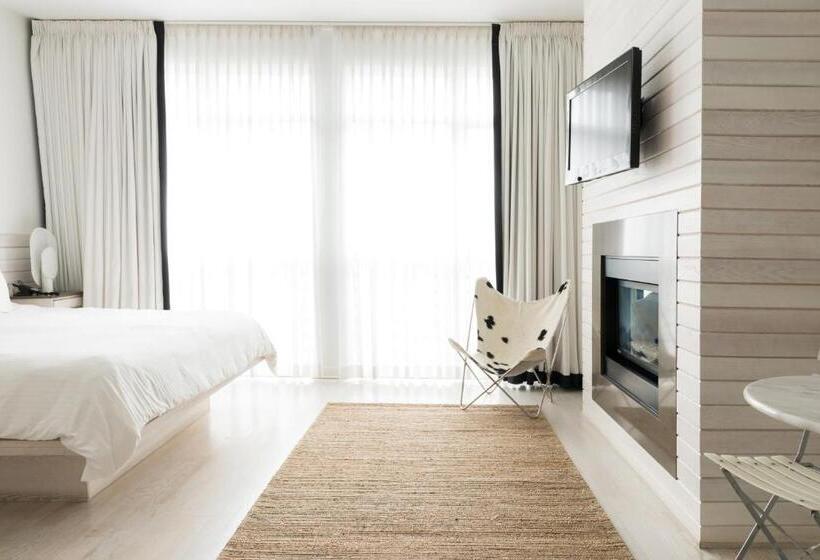 חדר דחוקס עם מיטת קינג, Bungalow