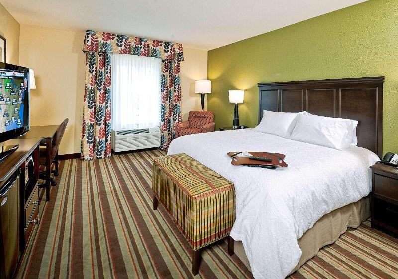 キングサイズベッドのスタンダードルーム, Hampton Inn Augusta