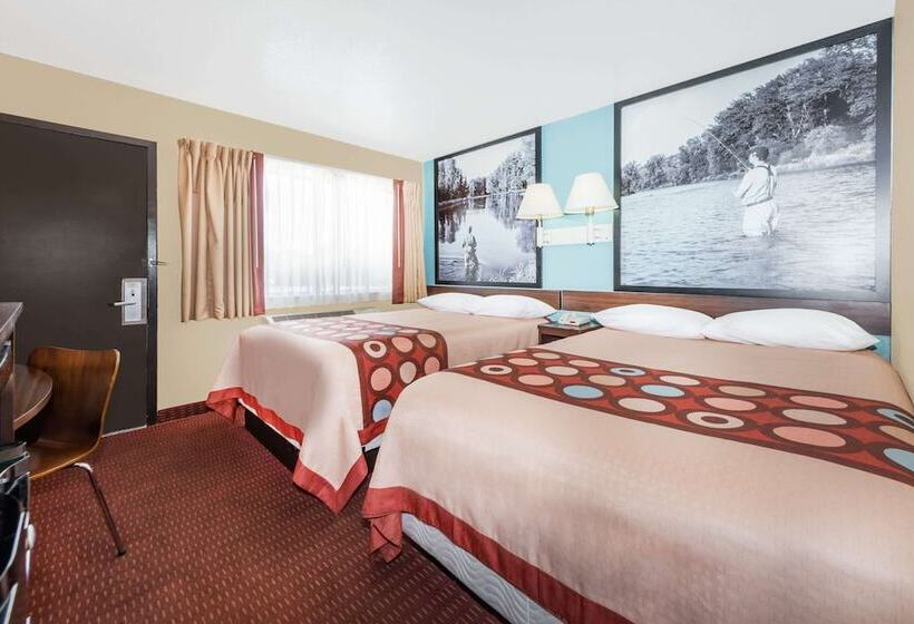 Номер Стандарт 2 Двуспальные Кровати, Super 8 By Wyndham Midwest City Ok