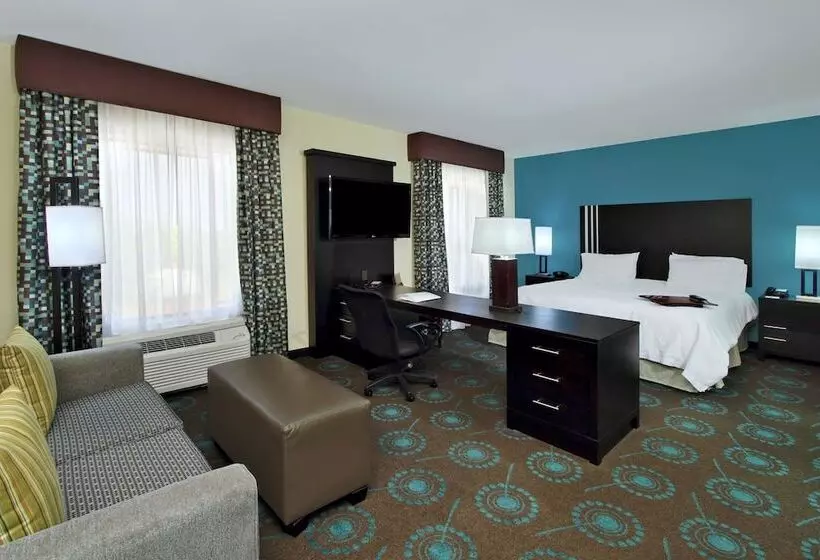 ダブルベッドのスタンダードスタジオ, Hampton Inn Beeville