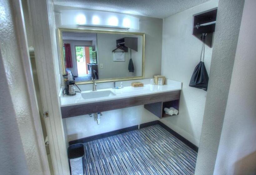 חדר סטנדרט עם מיטת קינג, Budgetel Inn And Suites Plus Helen