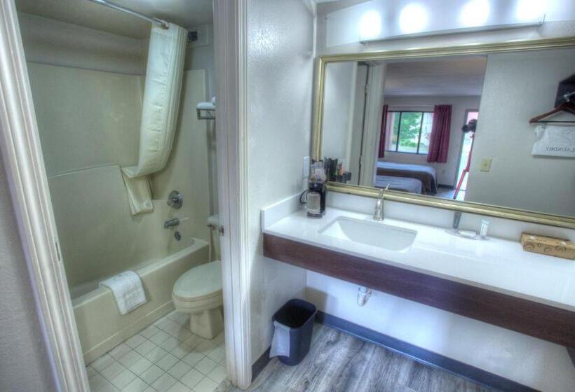 חדר סטנדרט יחיד מותאם לאדם עם מוגבלויות, Budgetel Inn And Suites Plus Helen