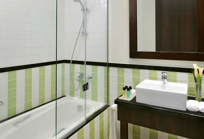 غرفة ديلوكس, Mövenpick Hotel Apartments Al Mamzar Dubai