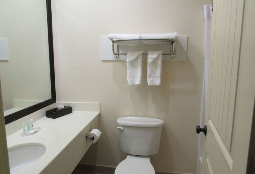 2ダブルベッドのスタンダードルーム, Quality Inn Evanston Near Wyoming Downs