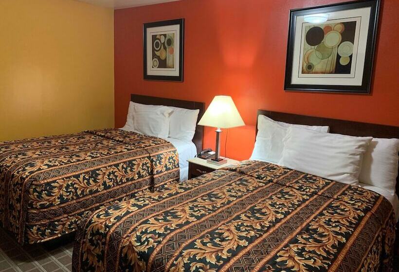 스탠다드 룸 더블 침대 2개, Scottish Inns Wrightstown