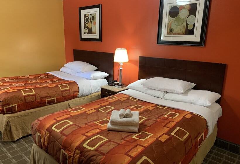 스탠다드 룸 더블 침대 2개, Scottish Inns Wrightstown