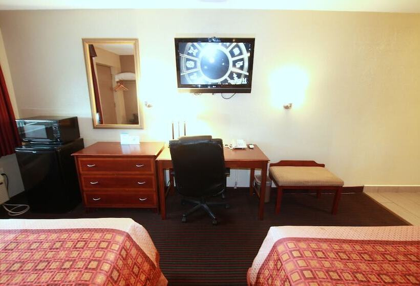 غرفه قياسيه سريرين مزدوجين, Travel Inn & Suites Flemington