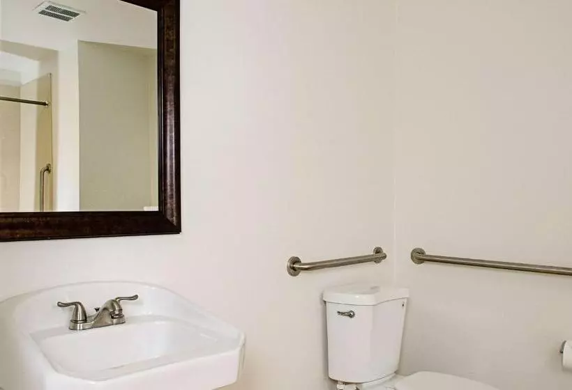 スタンダードルーム, Motel 6modesto, Ca  Downtown