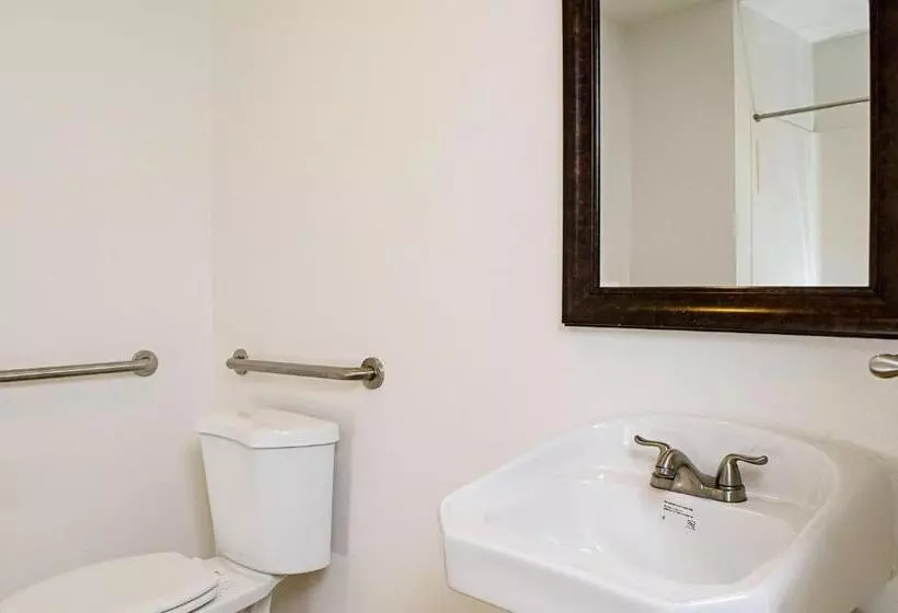 スタンダードルーム, Motel 6modesto, Ca  Downtown
