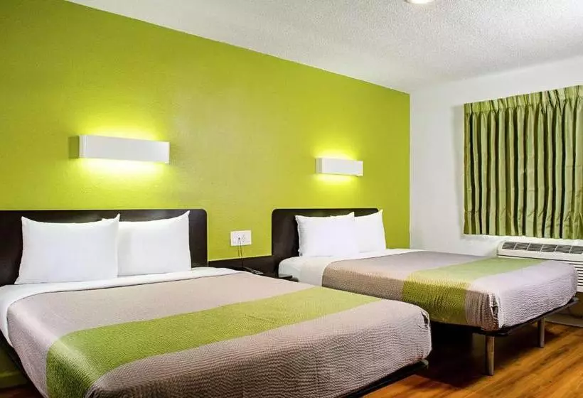 スタンダード４人部屋, Motel 6modesto, Ca  Downtown