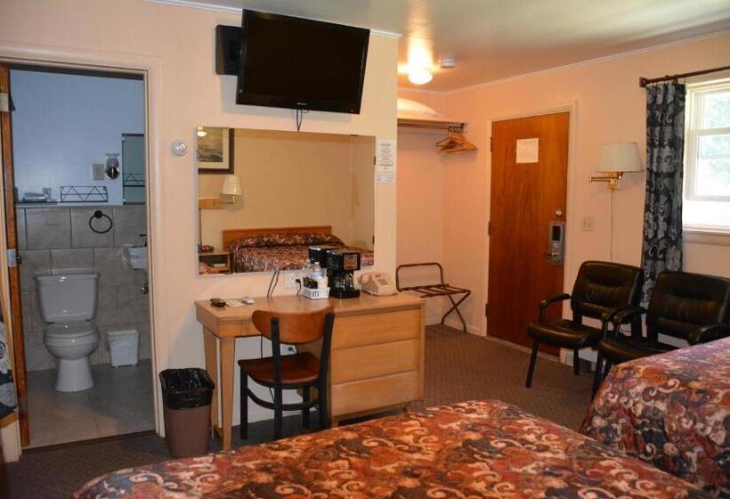 חדר סטנדרט שתי מיטות זוגיות, The Village Motel