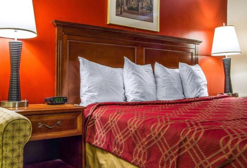 キングサイズベッドのスタンダードルーム, Rodeway Inn & Suites Brunswick Near Hwy 1