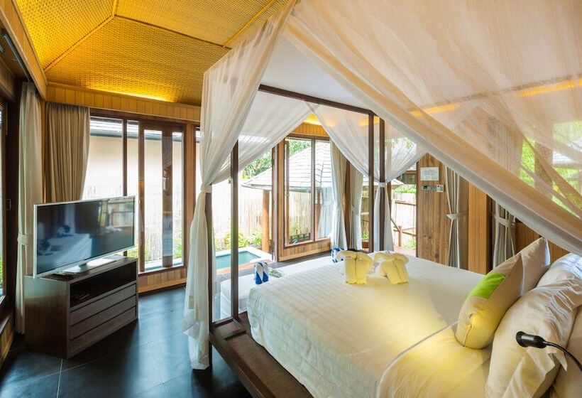 וילה עם חדר שינה אחד ובריכת שחיה, The Treasure Koh Madsum   Samui