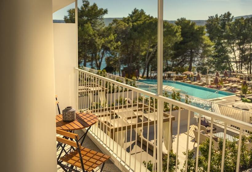스탠다드 룸 측면 바다 전망, Places Hvar Hotel By Valamar