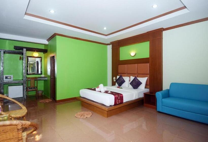 디럭스 방갈로, Lanta Riviera Beach Resort