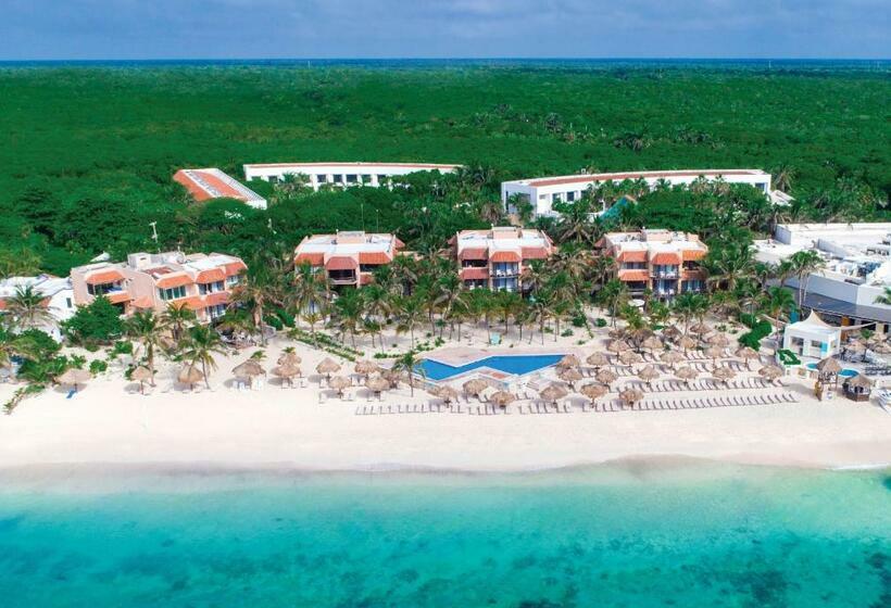 キングサイズベッド、ビュー付きデラックスルーム, Grand Oasis Tulum Riviera