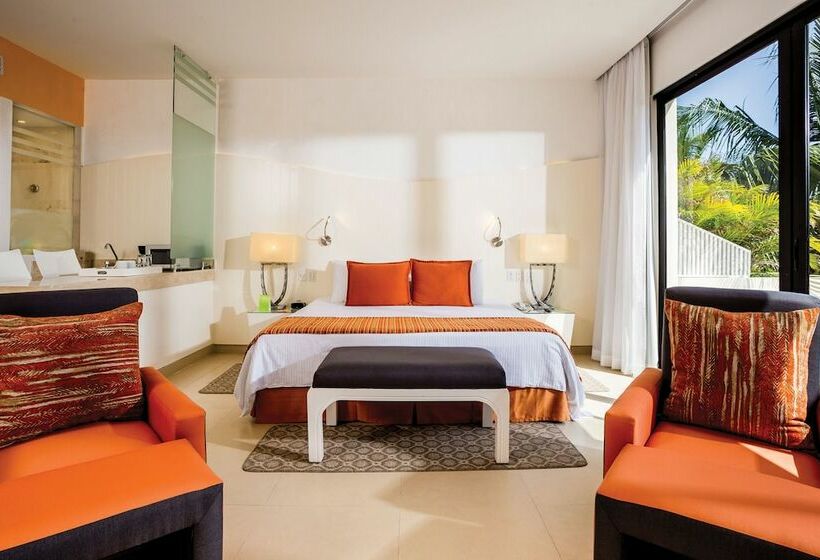 景色の見えるデラックスルーム, Grand Oasis Tulum Riviera