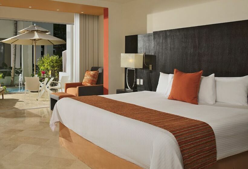 キングサイズベッドのデラックスルーム, Grand Oasis Tulum Riviera