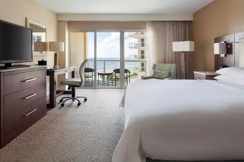 Standard-huone Merinäkymä Parveke, Fort Lauderdale Marriott Pompano Beach Resort And Spa