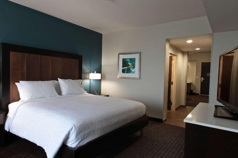 带大床的小型套房, Hilton Garden Inn Victoria