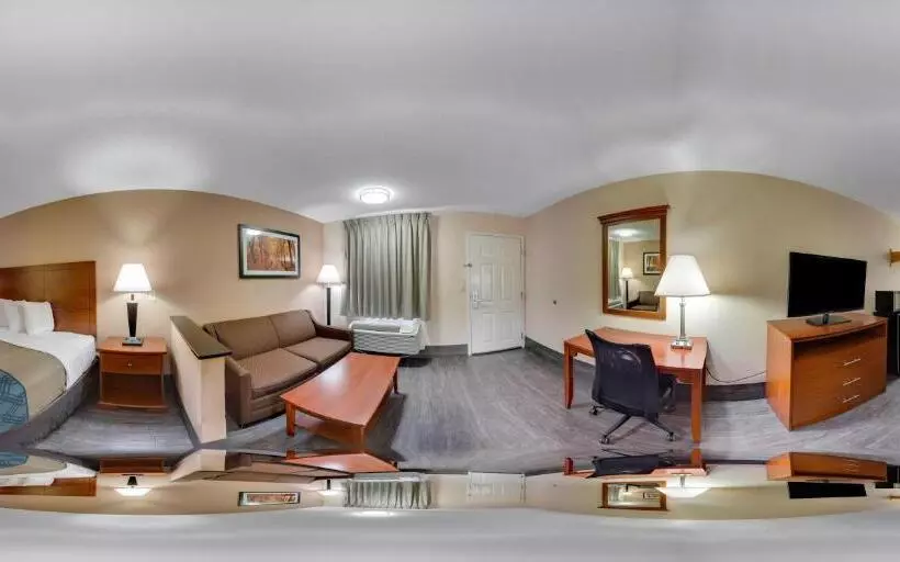 キングサイズベッドのスイートルーム, Econo Lodge Inn & Suites Cayce I 26 Airport