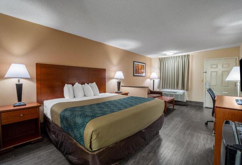キングサイズベッドのスイートルーム, Econo Lodge Inn & Suites Cayce I 26 Airport