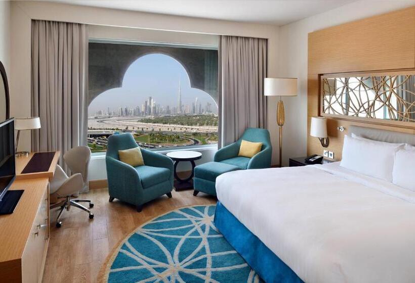 Номер Deluxe Кровать Кинг, Marriott Hotel Al Jaddaf, Dubai