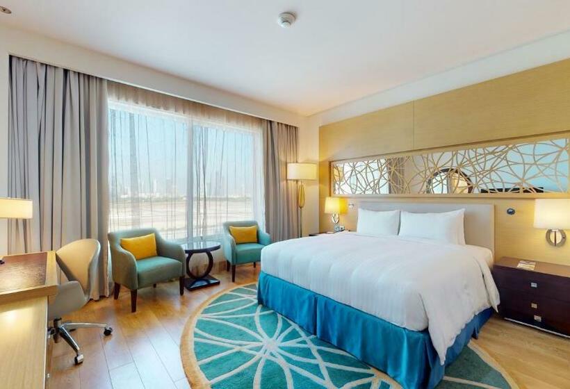 اتاق لوکس با تخت بزرگ, Marriott Hotel Al Jaddaf, Dubai