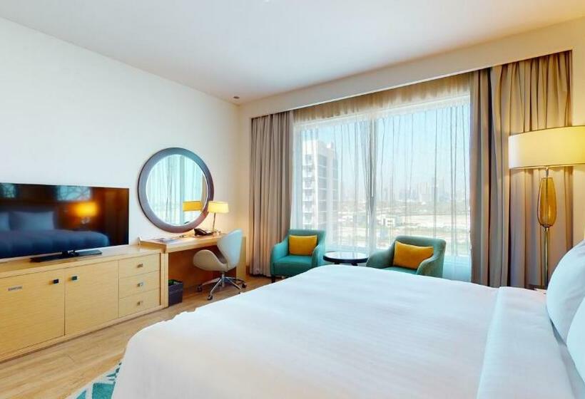 اتاق اجرایی با تخت بزرگ, Marriott Hotel Al Jaddaf, Dubai
