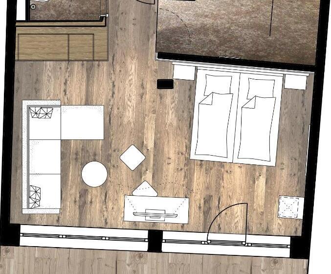 סוויטת ג'וניור דלוקס, Gurglhof Superior