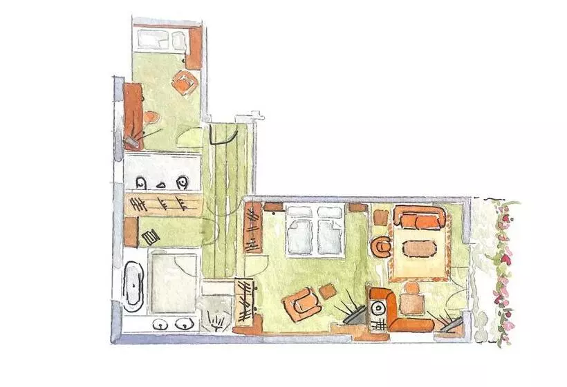 Suite Familiar, Post Lermoos
