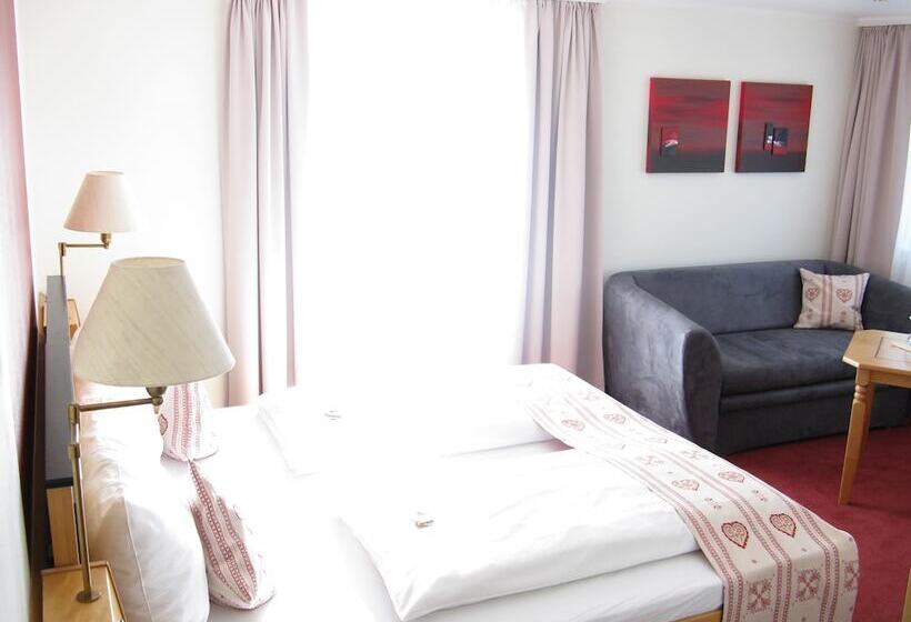 غرفة ديلوكس مزودة بشرفة, Riezler Hof