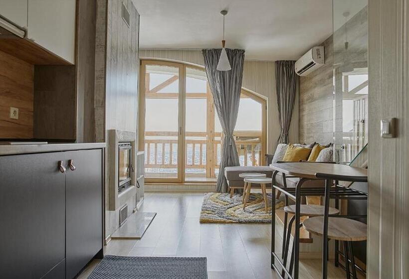 דירת פנטהאוז 1 חדרי שינה, Boutique Hotel Entry E