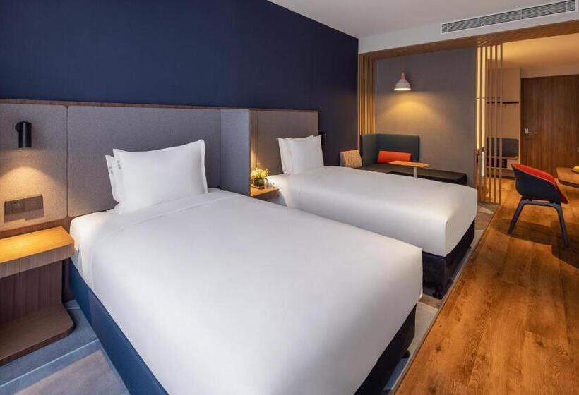 חדר סטנדרט נוף לעיר, Holiday Inn Express Qingdao Jinshui, An Ihg