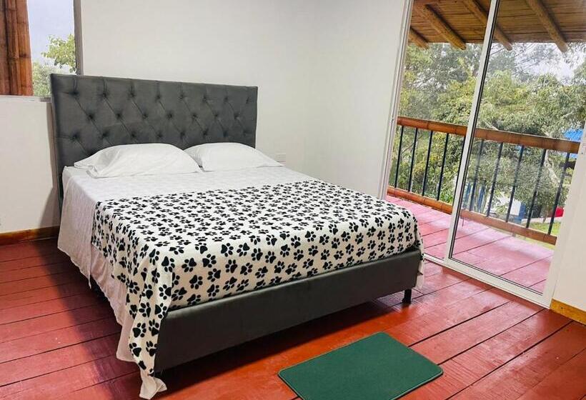 디럭스 룸, Finca Hotel El Edén Del Quindío