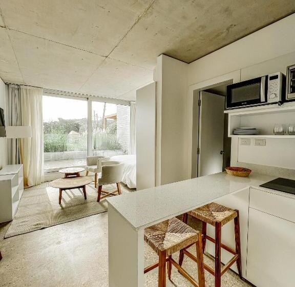 إستوديو قياسى مزودة بتراس, Casagrande Hotel & Beach Club